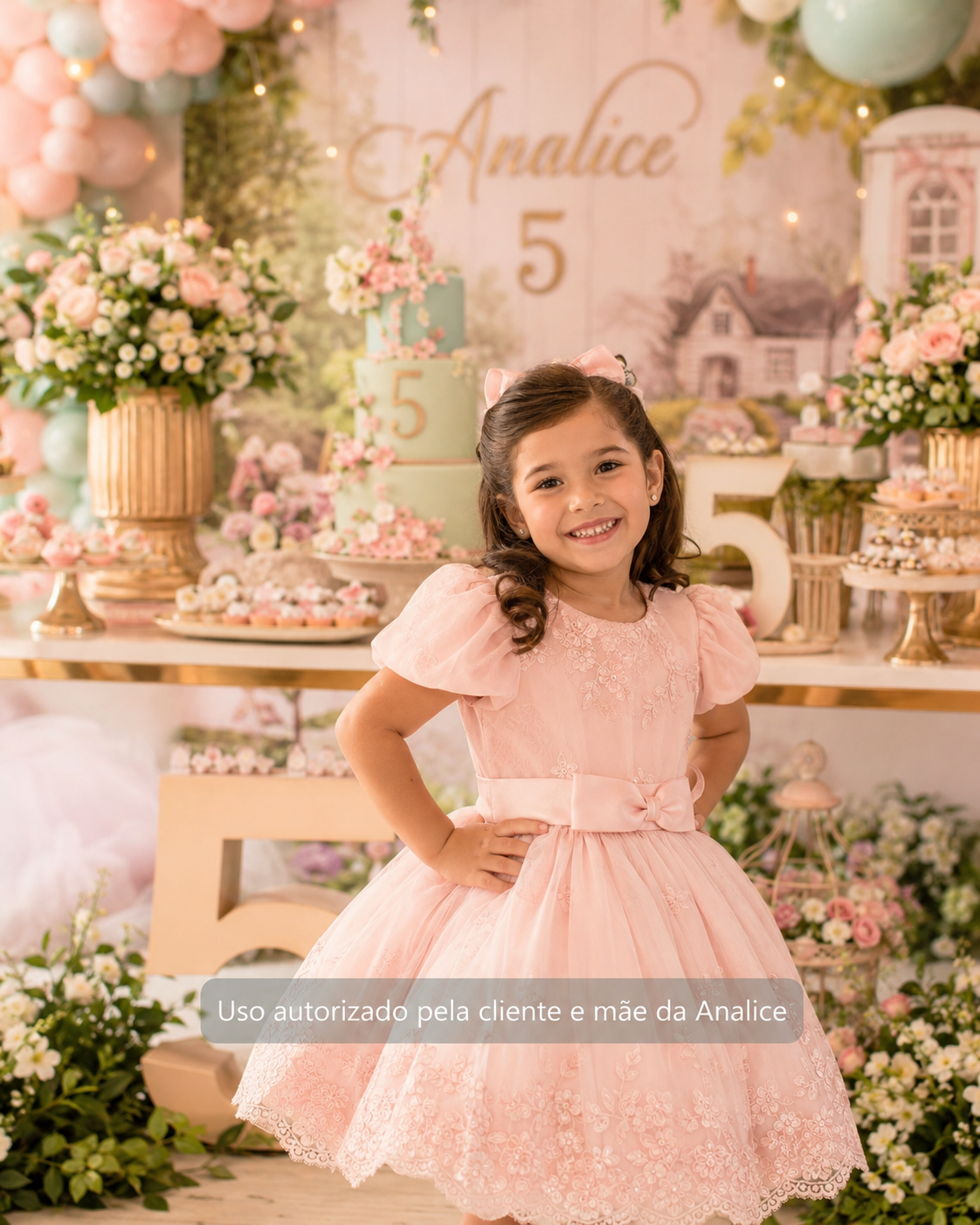 Analice 5 anos Infantil Lembro Fotos
